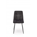 Стул HALMAR K547 черный/черный